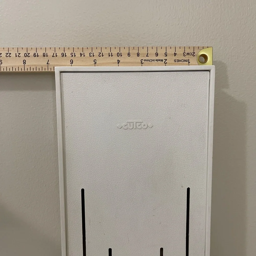 CUTCO Knife Holder #1742 5 Knife‎ Kitchen Storage Rack Plastic Wall or Drawer